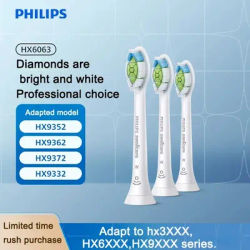 Philips Diamond Sonic Vibration Brush Head rimuove la placca DuPont Bridges 3 per spazzolini da