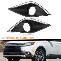 Coperture fendinebbia cromate per Mitsubishi Outlander 2016-2018 2019 fendinebbia lunetta