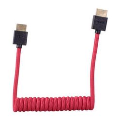 BLACKHAWK Coiled HDMI Cable (12-24", Red) BHCABLE-FULLHDMI-12-R