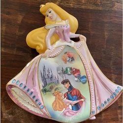 Disney Wall Decor | Bradford Exchange Spellbound Visions Of Enchantment Sleeping Beauty Bnib | Color: Tan | Size: Os