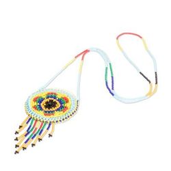 'Handcrafted Beaded Guatemalan Kite-Themed Mini Shoulder Bag'