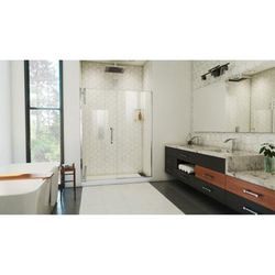 Dreamline DreamLine Ascend 56 1/2 - 57 1/2 inch W x 72 inch H Frameless Pivot Shower Door in Chrome SDAD565720VXX01