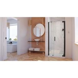 Dreamline DreamLine Elegance-LS 38 3/4 - 40 3/4 inch W x 72 inch H Frameless Pivot Shower Door in Matte Black SHDR-4328120-09