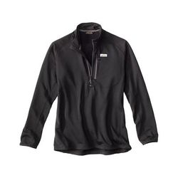 Orvis Men's Horseshoe Hills 1/4 Zip Shirt, Black SKU - 864356