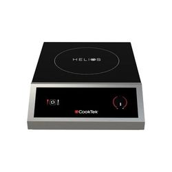 CookTek HRF-9500-SH18-1 Helios Heritage Countertop Commercial Induction Cooktop w/ 1 Burner, 120v, Stainless Steel