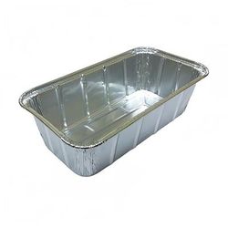 D&W Fine Pack 15640 1/2 lb Loaf Pan - 8" x 4 3/10", Aluminum Foil