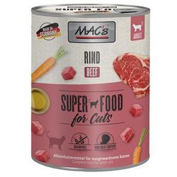 6x800g Beef MAC's Cat Wet Cat Food