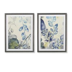 Dancing Leaves Diptych - Print II - Frontgate