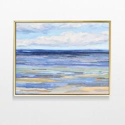 Cloud Fray Giclee - White Frame - Frontgate