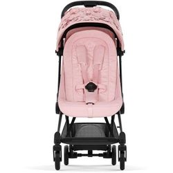 Cybex COYA Compact Stroller - Simply Flowers - Pink / Matte Black