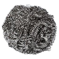 AmerCareRoyal S775/6 Scouring Sponge, Stainless Steel, Case of 72