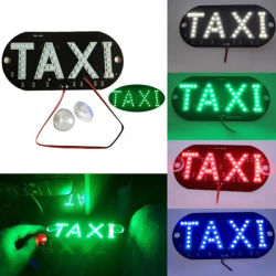 Comoda lampada per auto a risparmio energetico colorata luce per Taxi lampadine per segni a Led luci