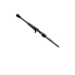 Lew's Custom Lite Casting Rod 7ft 2in 1-PC HM85 Graphite Rod Heavy w/ Fast Stainless Steel Guides w/ Titanium Oxide Inserts Split-Grip Handle Black