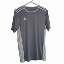 Adidas Tops | Adidas Medium Women's Climalite Lightweight Shirt Exercise Outdoor Casual | Color: Gray/White | Size: M
