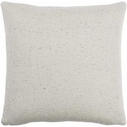 Sanya 20" Square Cottage Cotton Black Lumbar Pillow - Boutique Rugs