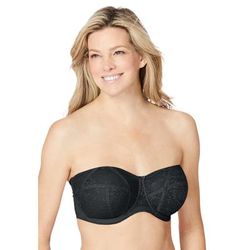 Plus Size Women's Verity Strapless Underwire Bra by Goddess in Black (Size 36 K)