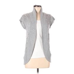 Vice Versa Cardigan Sweater: Gray - Women's Size Medium