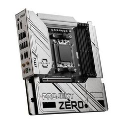 MSI B650M Project Zero AM5 Micro-ATX Motherboard (White) B650MPZERO