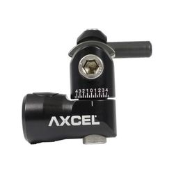 Axcel TriLock Adjustable Offset Mount Black STOM-BK