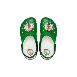 Crocs White Nba Boston Celtics Classic Clog Shoes