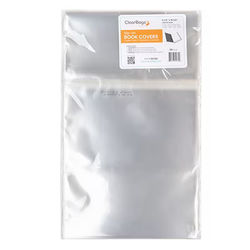 Clear Slip-on Book Covers 9 1/4" x 15 3/4" 25 Pack BC9Q