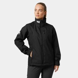 Helly Hansen Women’s Crew Midlayer Sailing Jacket 2.0 Black M