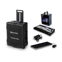 Vizrt Used TriCaster Mini HD-4sdi Bundle with Control Surface and Travel Case FG-001181-R001