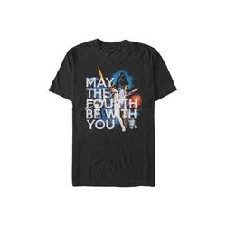 Men’s Big & Tall Original Fourth Tops & Tees by Mad Engine in Black (Size 3XLT)