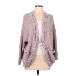 Shein Cardigan Sweater: Pink Sweaters & Sweatshirts - Women's Size Medium