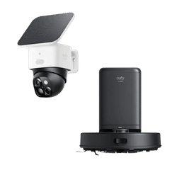 SoloCam S340+eufy Clean X8 Pro with Self-Empty Station