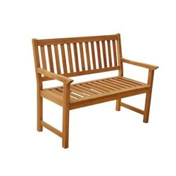 Traditional Bench by Patio Wise in Brown