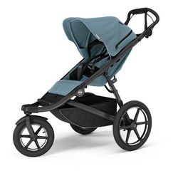 Thule Urban Glide 3 Single Jogging Stroller - Mid-Blue