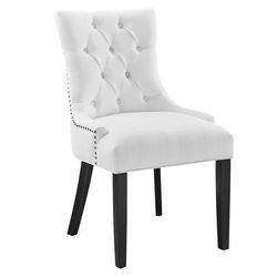 Regent Tufted Fabric Dining Chair - East End Imports EEI-2223-WHI