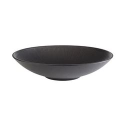 Libbey APS85062 74 oz Round Melamine Ramen Bowl, Black, Matte Black