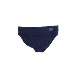 Lands' End Swimsuit Bottoms: Blue Swimwear - Women's Size 6