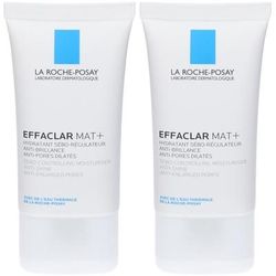 La Roche-Posay Effaclar Mat+ Crema Seboregolatore 2x40 ml Lozione