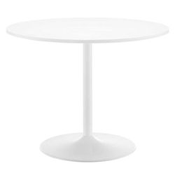 "Amuse 40" Dining Table - East End Imports EEI-6249-WHI-WHI"