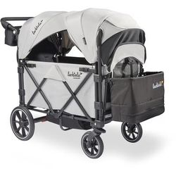 Larktale Caravan V3 (2 Seater) Stroller Wagon - Avalon Gray