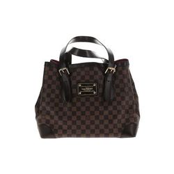 Louis Vuitton Tote Bag: Brown Checkered/Gingham Bags