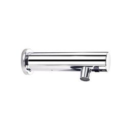 Krowne 16-655 Wall Mount Electronic Faucet - Single Hole, Fixed Spout, Battery Operated, Chrome