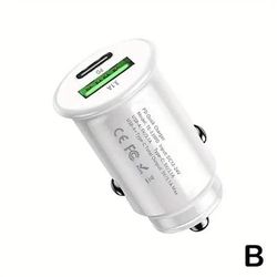 caricabatterie da auto veloci usb pd tipo c adattatore per presa qc 3.0 ricarica rapida per 12v 24v auto camion barca camper moto 12v/24v