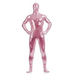 Costume di Carnevale Tuta Intera Tute Zentai Lucide Costume Cosplay Catsuit Tinta unita Sesso Costume Sexy Per uomo Per donna Costume per Halloween Adulti