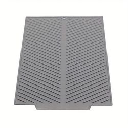 Tappetino per filtro dell'acqua in silicone grande e piccolo Tappetino per tazza con filtro a secco Tappetino per piatti Tappetino per filtro per l'acqua del rubinetto Stoviglie resistenti all'acqua