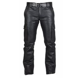 Punk Gotico Medievale Steampunk Pantaloni Pantaloni da moto a gamba dritta Cavalieri Motociclisti Costume Per uomo Casual Quotidiano Adulti Pantaloni