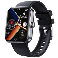 Orologio smartwatch per uomini - Orologio sportivo fitness con schermo tattile completo impermeabile IP67 compatibile con Bluetooth Android e iOS