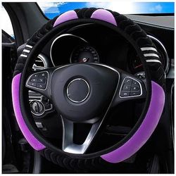 coprivolante per auto in peluche antiscivolo - protezione universale da 15 pollici per una guida confortevole - accessorio di design per piccoli mostri