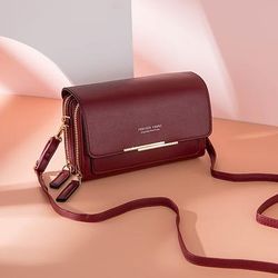 borsa a tracolla nera da donna con dettagli dorati e tracolla regolabile - borsa a tracolla compatta ed elegante per l'uso quotidiano