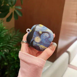 Galaxy Buds Live Pro FE custodia artistica Starry-sky glassa opaca per Samsung Buds 2 Pro custodia