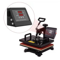 Multi-functional Heat Press Control Box Digital LED Controller for T-shirt/Plate/Cap/Mug Heat Transfer Sublimation Print Machine