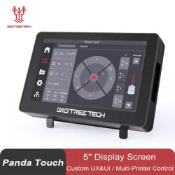 BIGTREETECH Panda Touch Screen 5'' Display for Bambu Lab X1 P1 P2S Custom UX&UI Multi-Printer Wireless Control 3D Printer